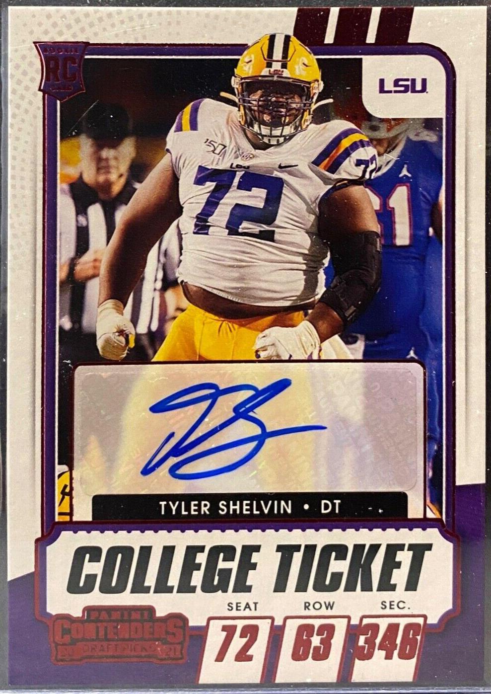 Tyler Shelvin [Autograph Red] #202