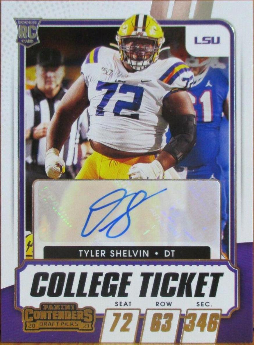 Tyler Shelvin [Autograph] #202