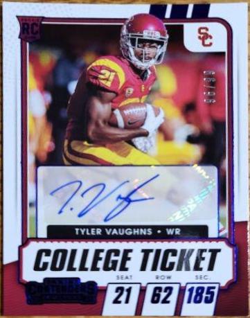 Tyler Vaughns [Autograph Blue] #169