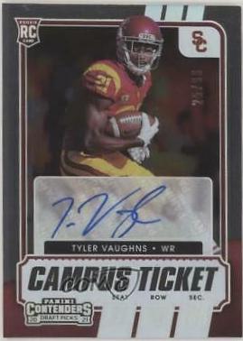Tyler Vaughns [Autograph Campus Ticket] #169