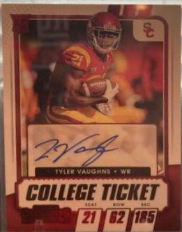 Tyler Vaughns [Autograph Red] #169