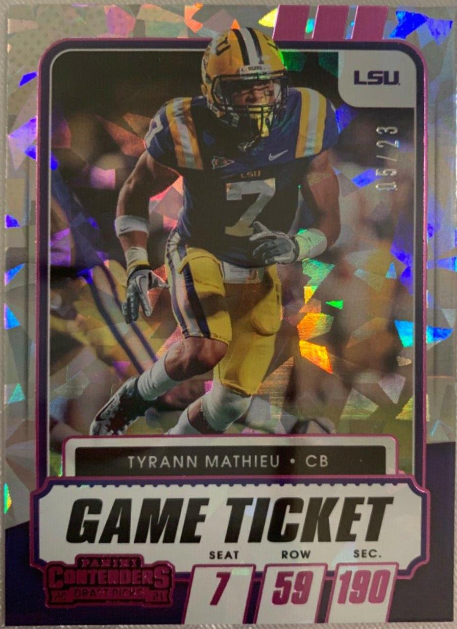 Tyrann Mathieu [Pink Cracked Ice] #74