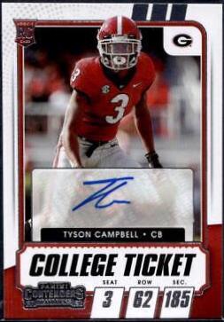 Tyson Campbell [Autograph Campus Ticket] #223