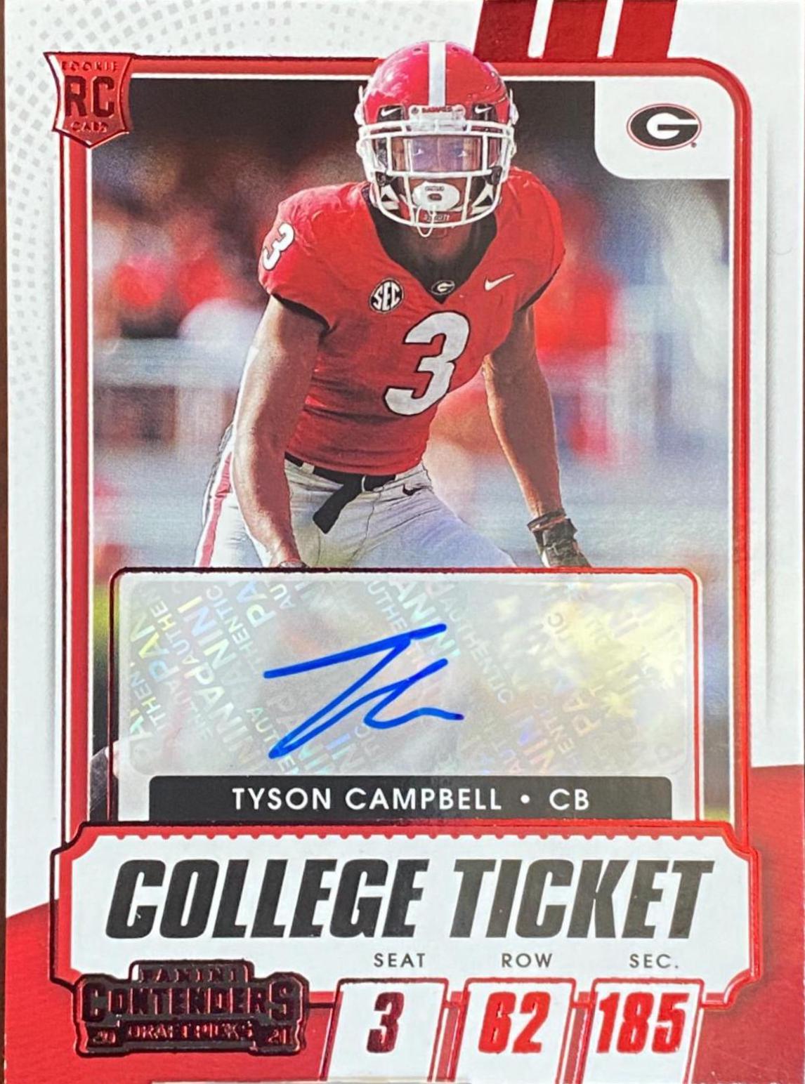 Tyson Campbell [Autograph Red] #223