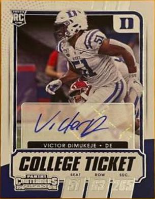 Victor Dimukeje [Autograph] #317