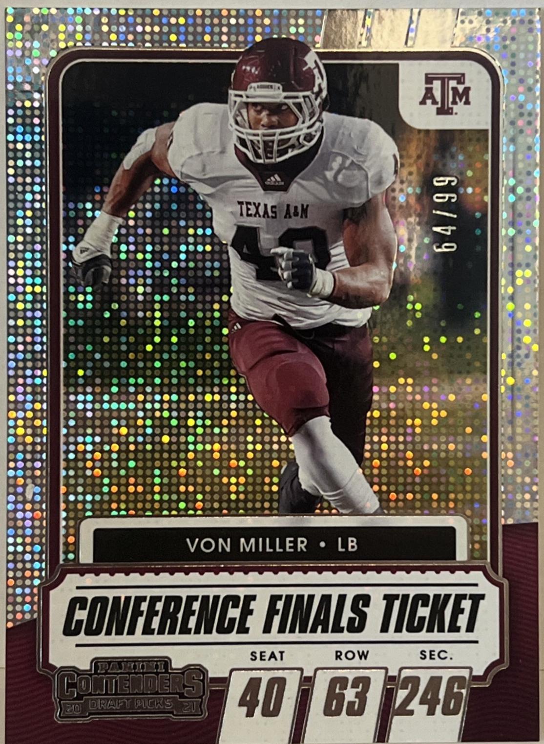 Von Miller [Conference Finals Ticket] #81