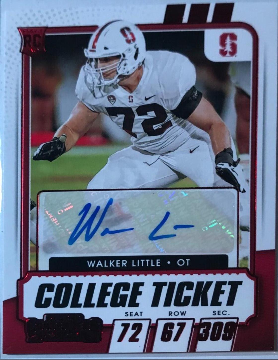 Walker Little [Autograph Campus Ticket] #221