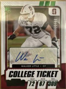 Walker Little [Autograph Green] #221