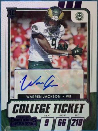 Warren Jackson [Autograph Purple] #244