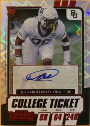 William Bradley King [Autograph Red Explosion] #235