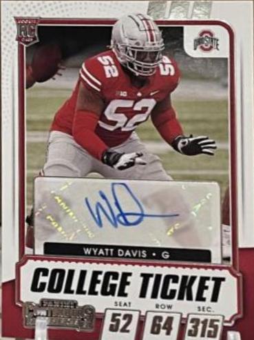 Wyatt Davis [Autograph Campus Ticket] #197