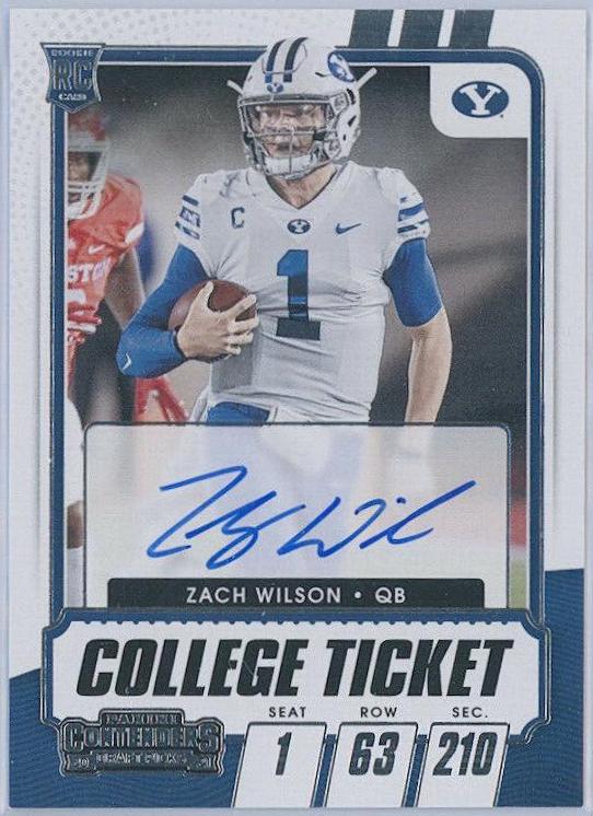 Zach Wilson [Autograph] #102