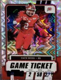 Zack Moss [Blue Explosion] #69