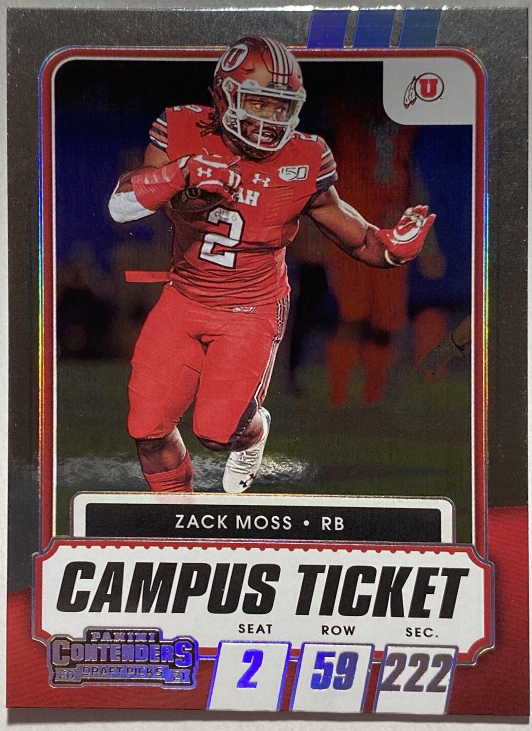 Zack Moss [Campus Ticket] #69