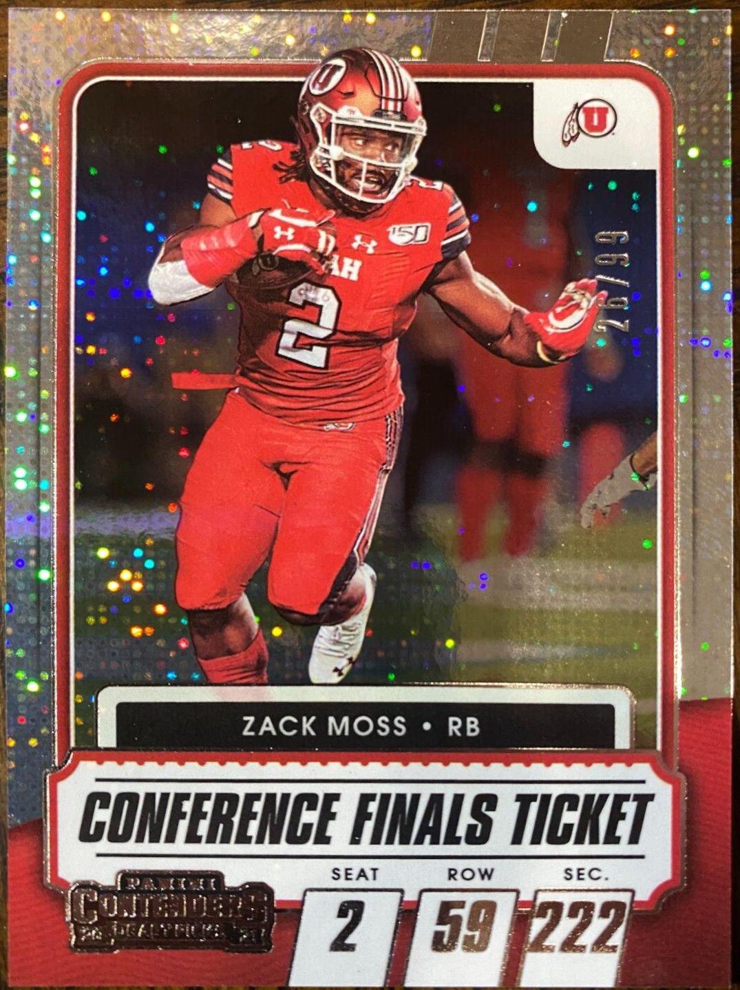 Zack Moss [Conference Finals Ticket] #69