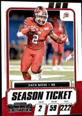 Zack Moss [Conference Ticket] #69