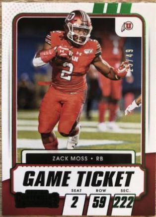 Zack Moss [Green] #69