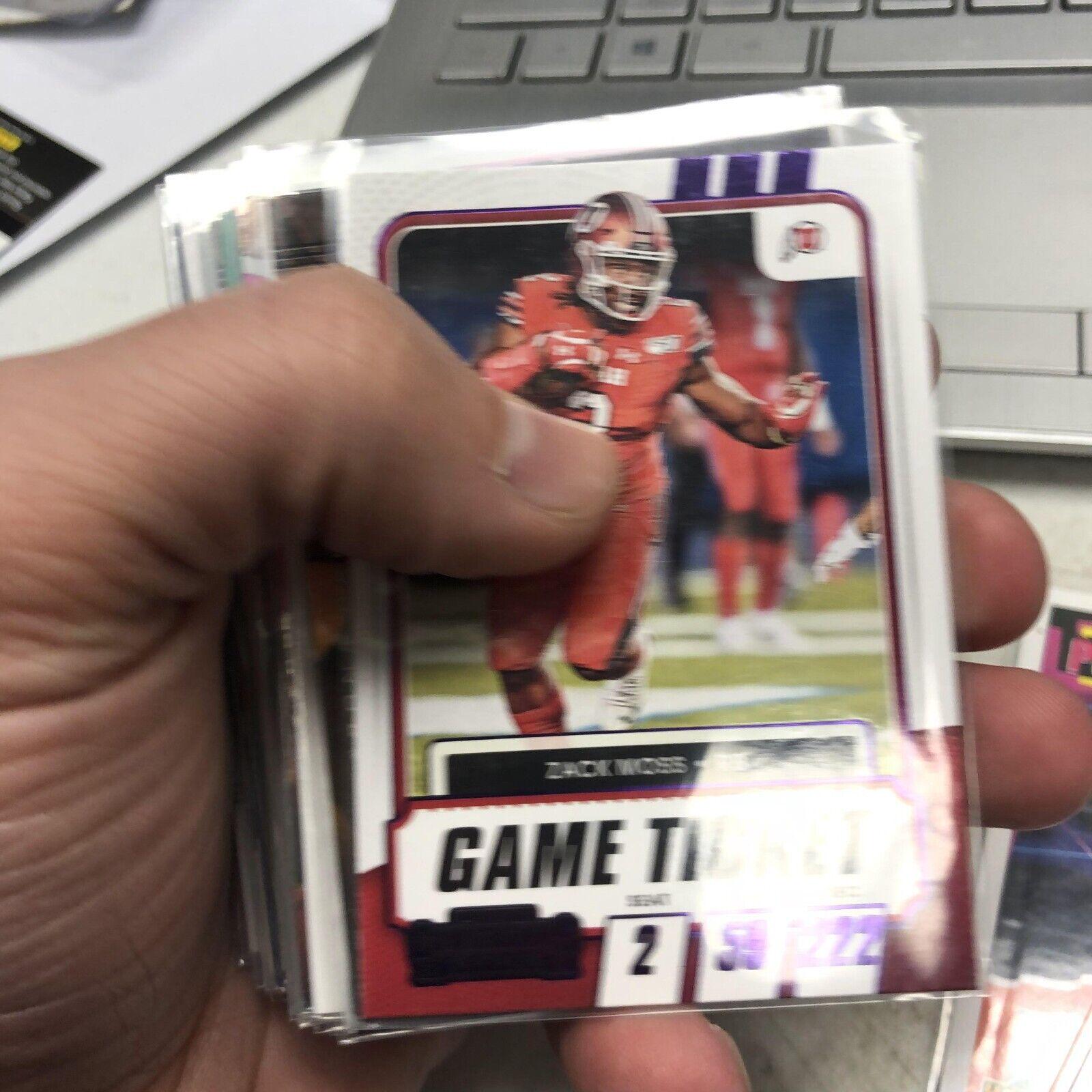 Zack Moss [Purple] #69