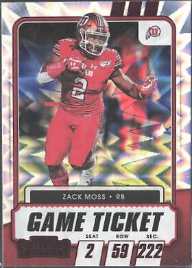 Zack Moss [Red Explosion] #69