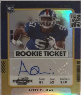 Azeez Ojulari [Autograph Gold] #166