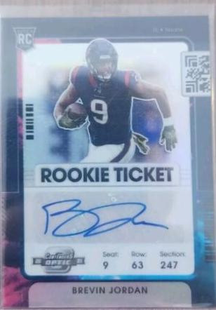 Brevin Jordan [Autograph Nebula] #180