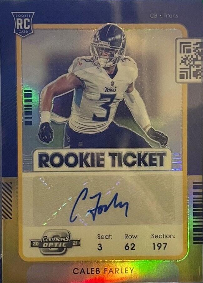 Caleb Farley [Autograph Gold] #153