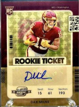 Dax Milne [Autograph Gold Vinyl] #205