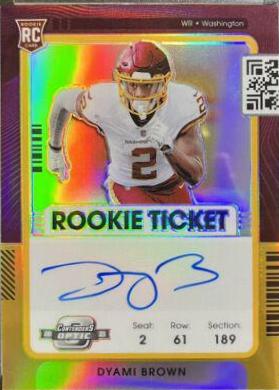 Dyami Brown [Autograph Gold] #125