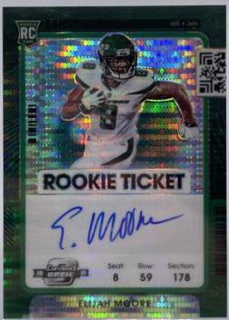 Elijah Moore [Autograph Green Pulsar] #114