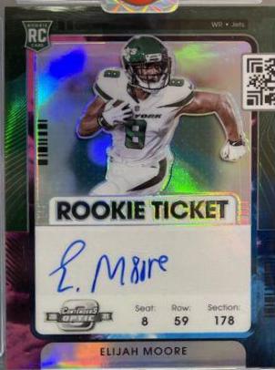 Elijah Moore [Autograph Nebula] #114