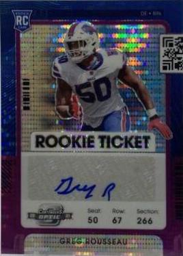 Greg Rousseau [Autograph Purple Pulsar] #157