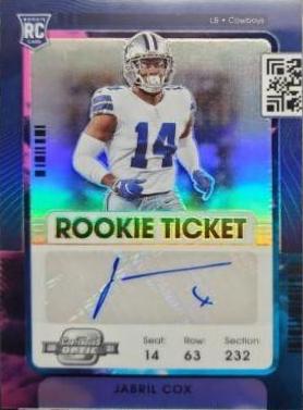 Jabril Cox [Autograph Nebula] #176