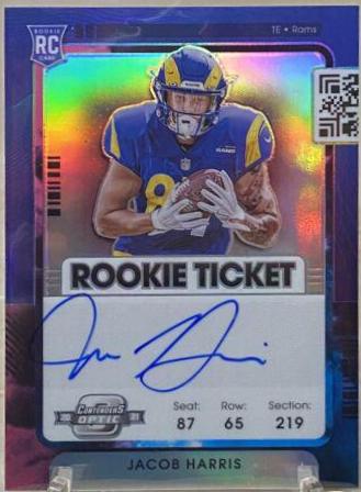 Jacob Harris [Autograph Nebula] #138