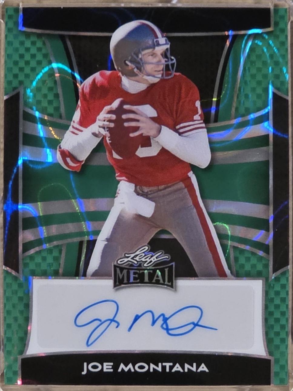 Joe Montana [Crystal Green] #BA-JM2