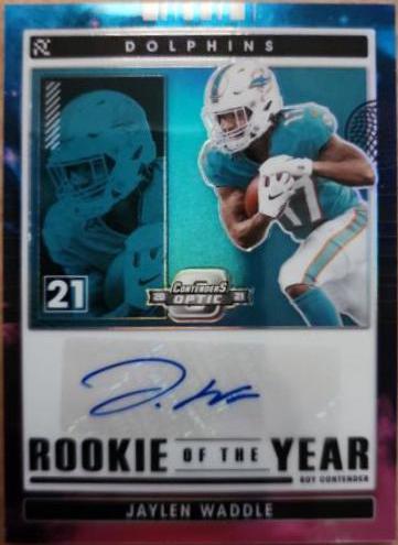 Jaylen Waddle [Autograph Nebula] #106