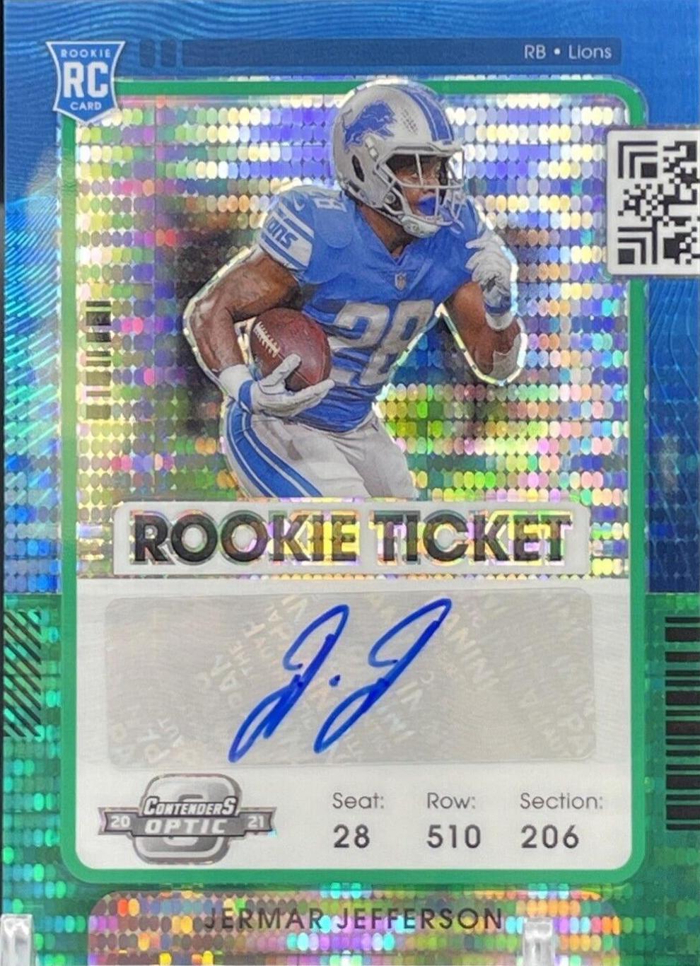 Jermar Jefferson [Autograph Green Pulsar] #190