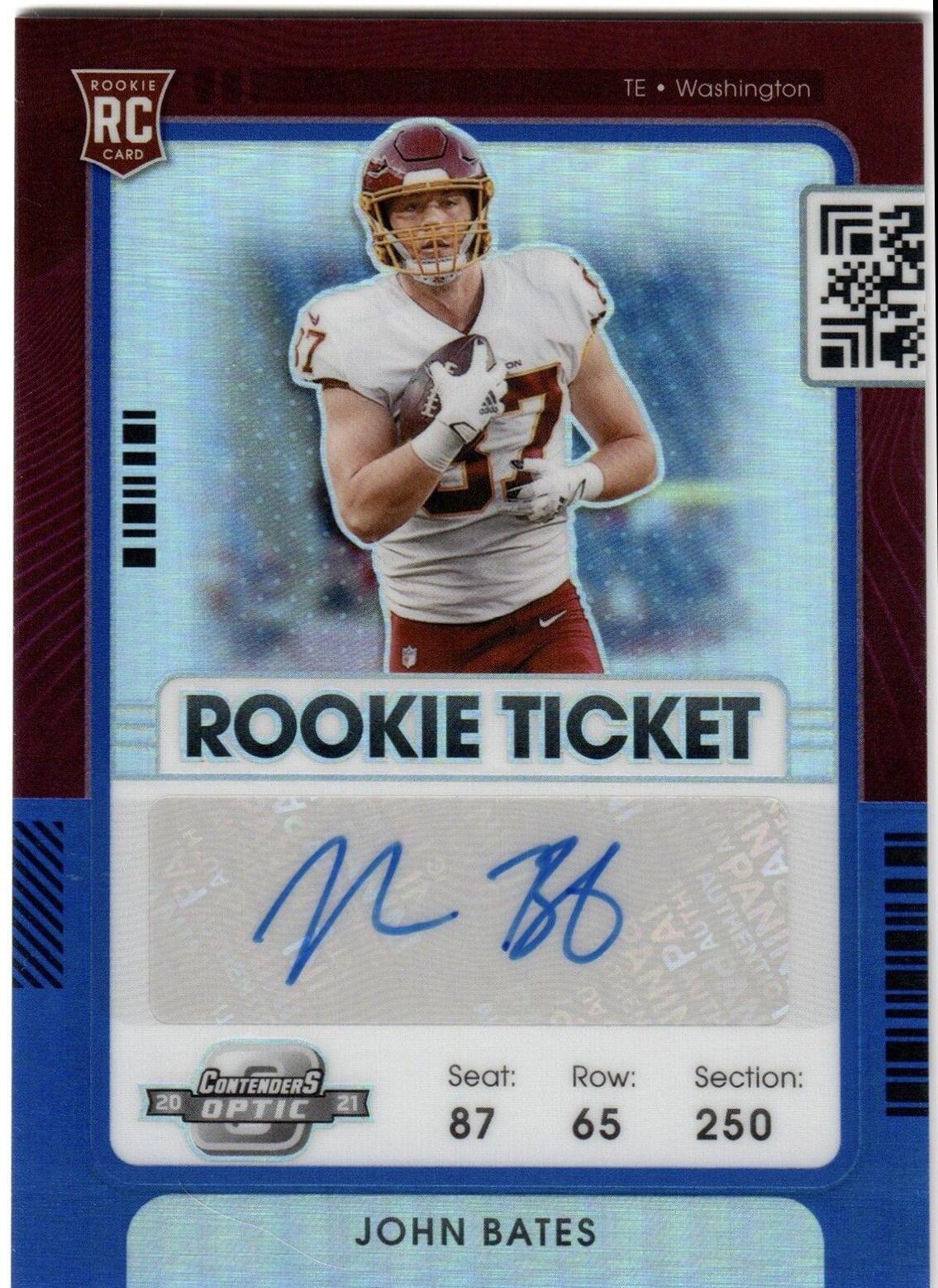 John Bates [Autograph Blue] #177