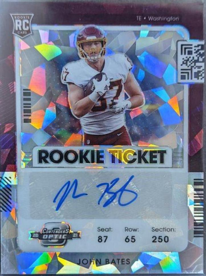 John Bates [Autograph Cracked Ice] #177
