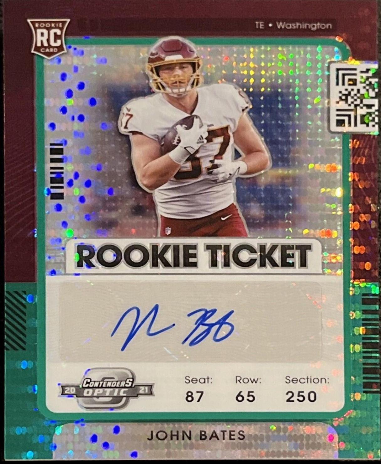 John Bates [Autograph Green Pulsar] #177