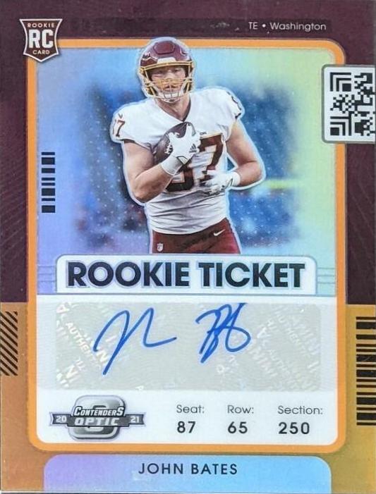 John Bates [Autograph Orange] #177