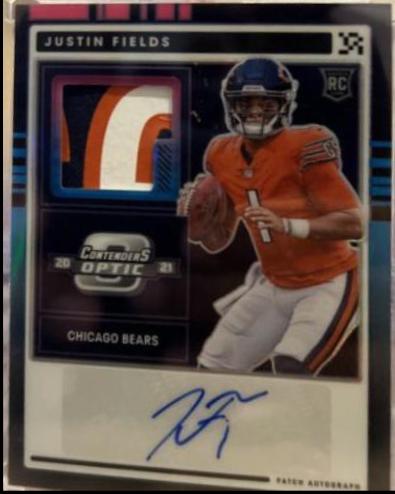 Justin Fields [Autograph Nebula] #108