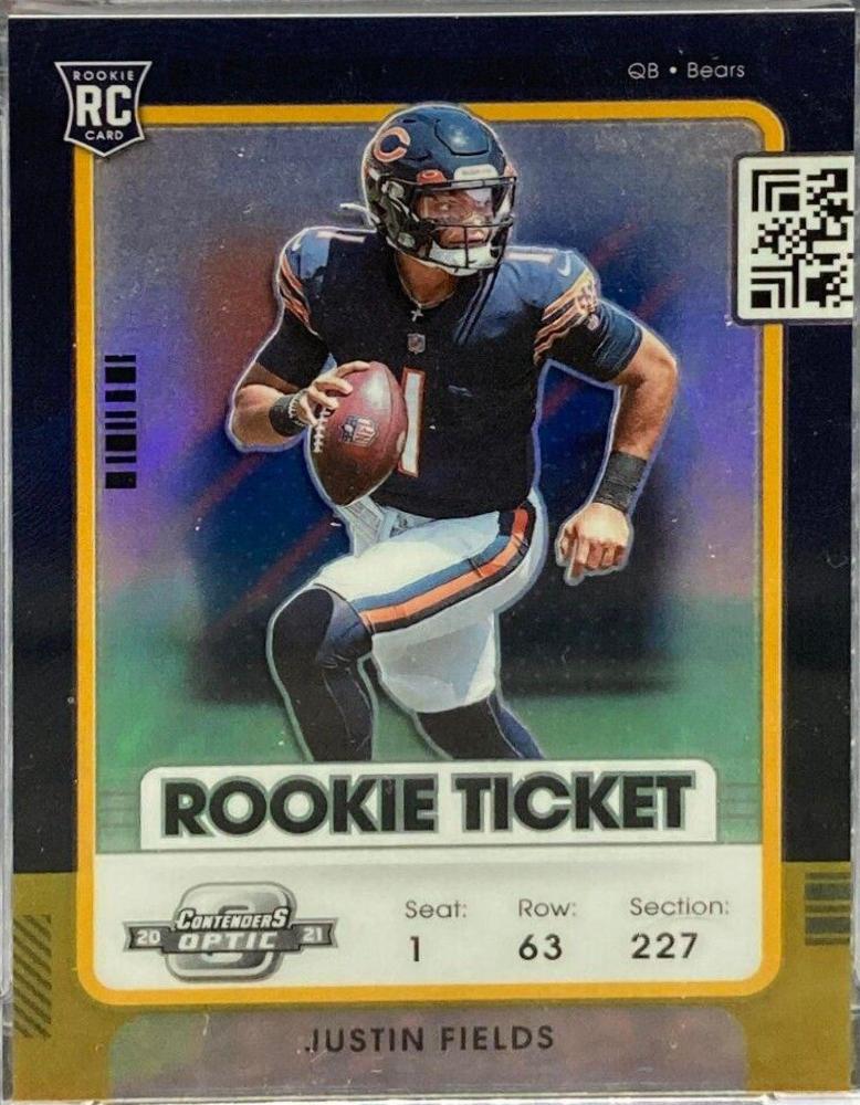 Justin Fields [Gold] #75