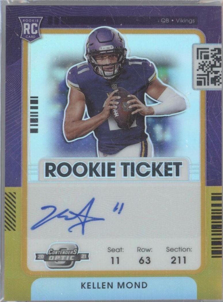 Kellen Mond [Autograph Gold] #122