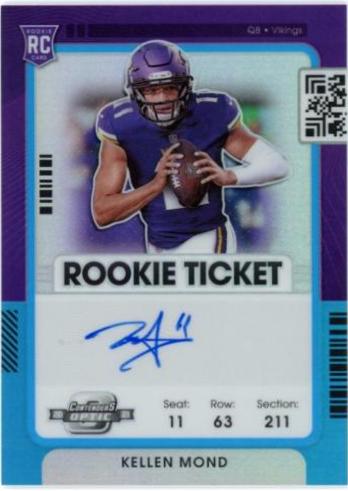 Kellen Mond [Autograph Teal] #122
