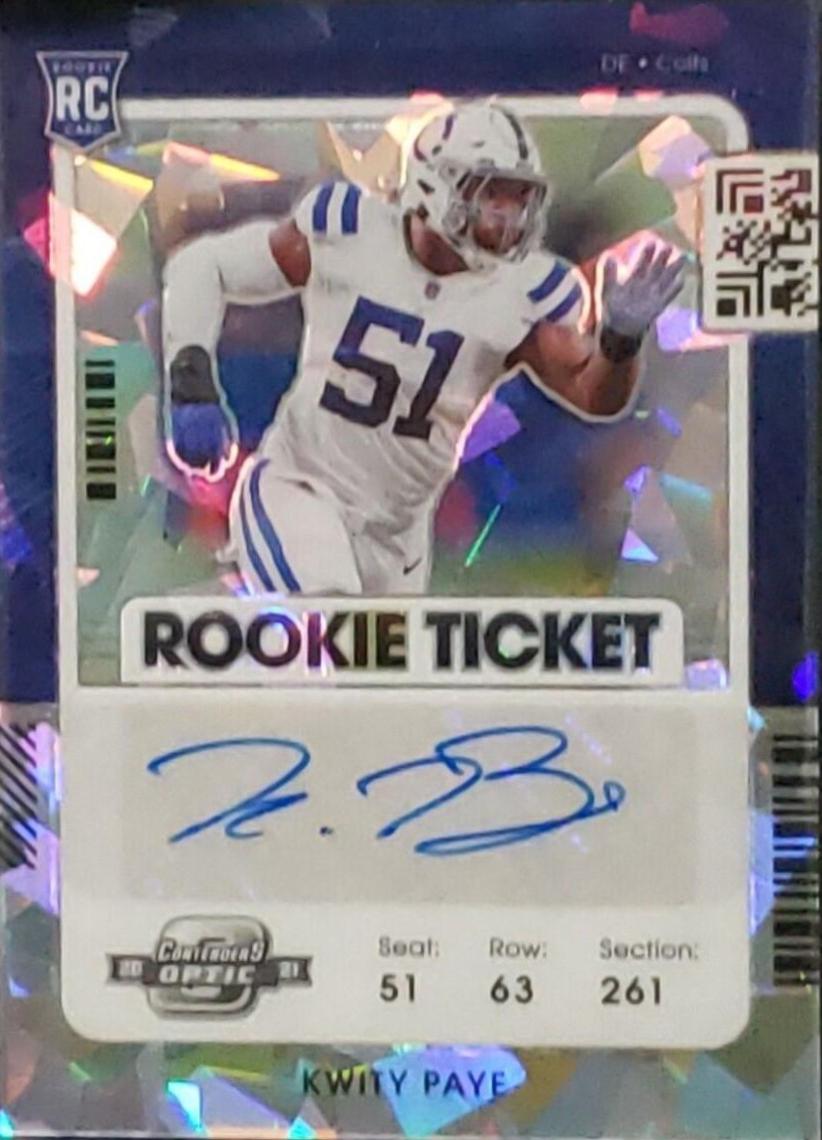 Kwity Paye [Autograph Cracked Ice] #152