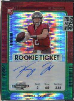 Kyle Trask [Autograph Green Pulsar] #121