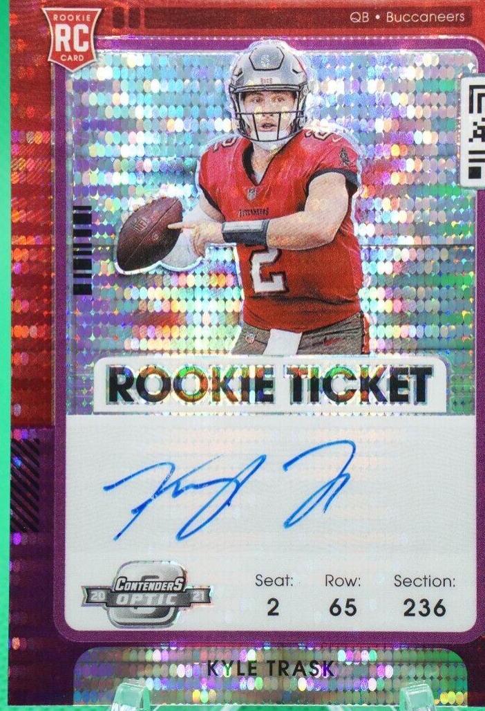 Kyle Trask [Autograph Purple Pulsar] #121