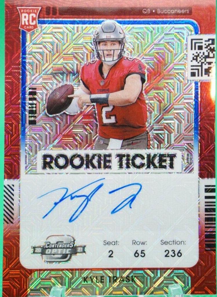 Kyle Trask [Autograph Red White Blue] #121