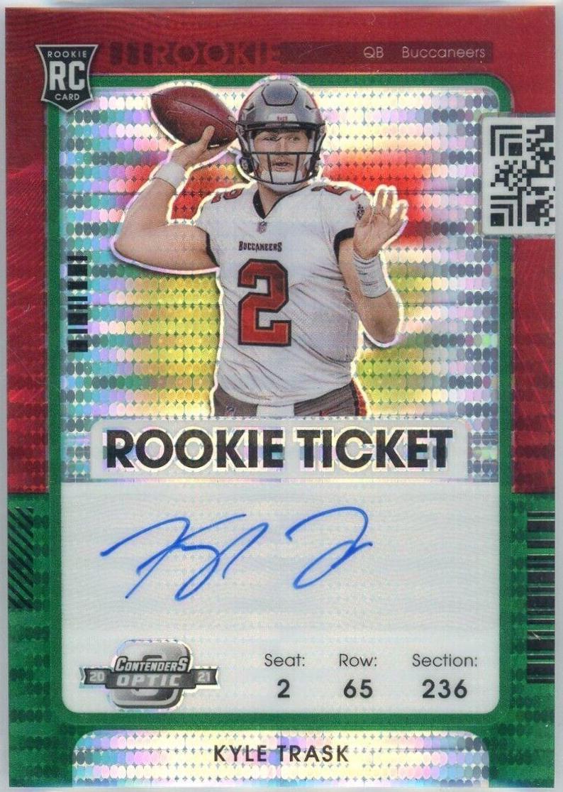 Kyle Trask [Autograph Variation Green Pulsar] #121