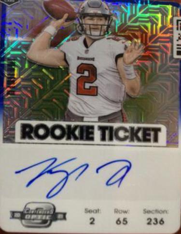 Kyle Trask [Autograph Variation Red White Blue] #121